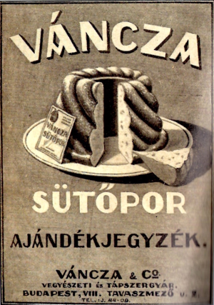 Váncza receptek